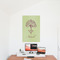 Yoga Tree 24x36 - Matte Poster - On the Wall