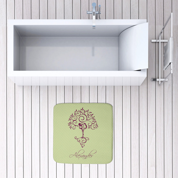 Yoga Tree 48x48 Foam Memory Mat - LIFESTYLE