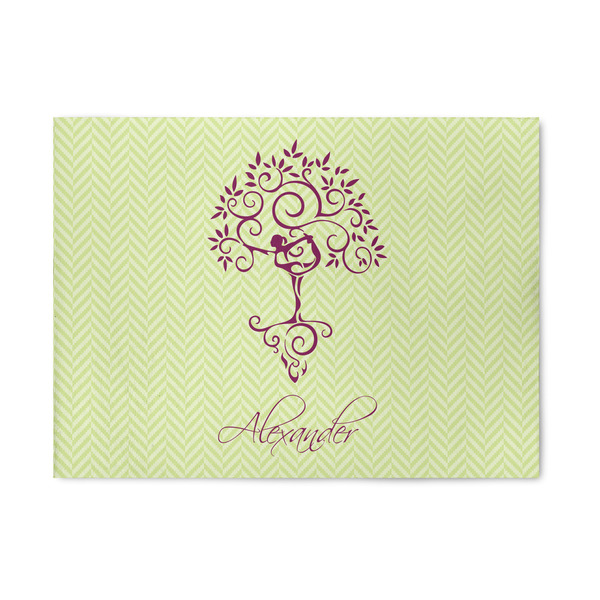 Custom Yoga Tree Area Rug (Personalized)