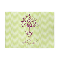 Yoga Tree 5' x 7' Patio Rug (Personalized)