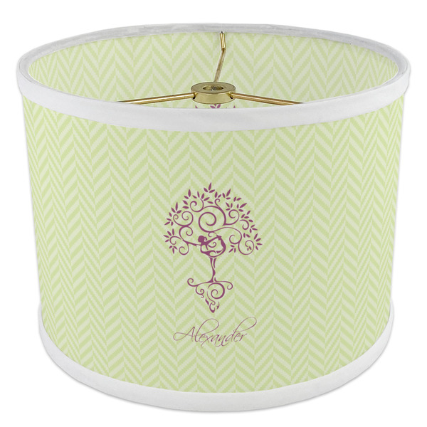 Yoga Tree 8" Drum Lampshade - ANGLE Poly-Film