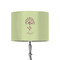 Yoga Tree 8" Drum Lampshade - ON STAND (Fabric)