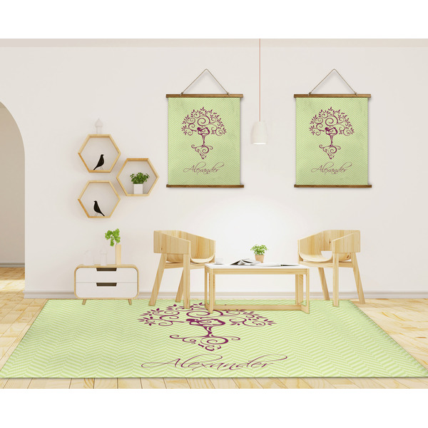 Yoga Tree 8'x10' Indoor Area Rugs - IN CONTEXT