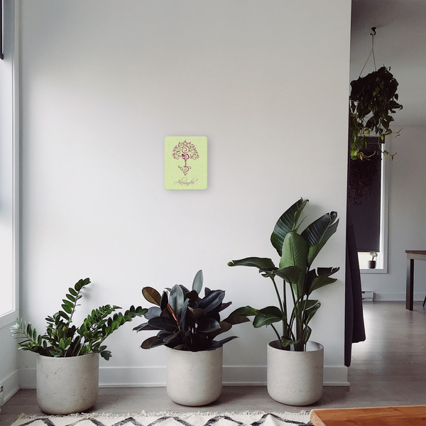 Yoga Tree 8x10 - Canvas Print - In Context