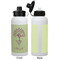 Yoga Tree Aluminum Water Bottle - White APPROVAL