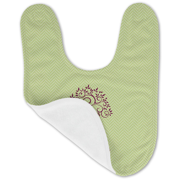 Yoga Tree Baby Bib - AFT folded