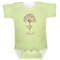 Yoga Tree Baby Bodysuit 0-3 w/ Name or Text
