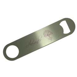 Yoga Tree Bar Bottle Opener - Silver w/ Name or Text