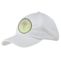 Yoga Tree Baseball Cap - White (Personalized)
