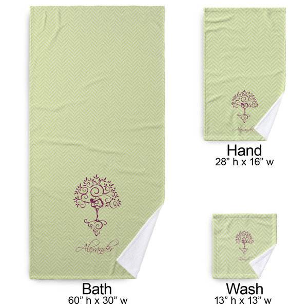 Yoga Tree Bath Towel Sets - 3-piece - Approval