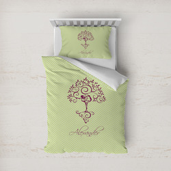 Yoga Tree Duvet Cover Set - Twin (Personalized)