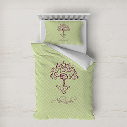 Yoga Tree Duvet Cover Set - Twin XL (Personalized)