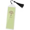 Yoga Tree Bookmark with tassel - Flat