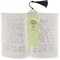 Yoga Tree Bookmark with tassel - In book