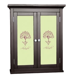 Yoga Tree Cabinet Decal - Small (Personalized)