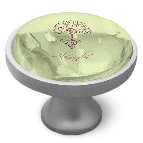 Custom Yoga Tree Cabinet Knob (Personalized)