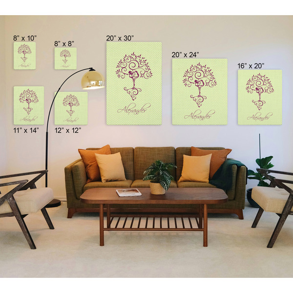 Yoga Tree Canvas Prints - Multiple Sizes