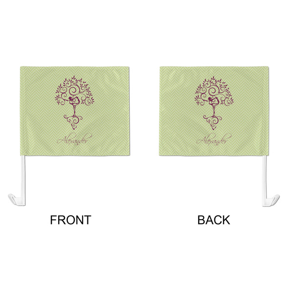 Yoga Tree Car Flag - Large - APPROVAL