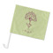 Yoga Tree Car Flag (Personalized)