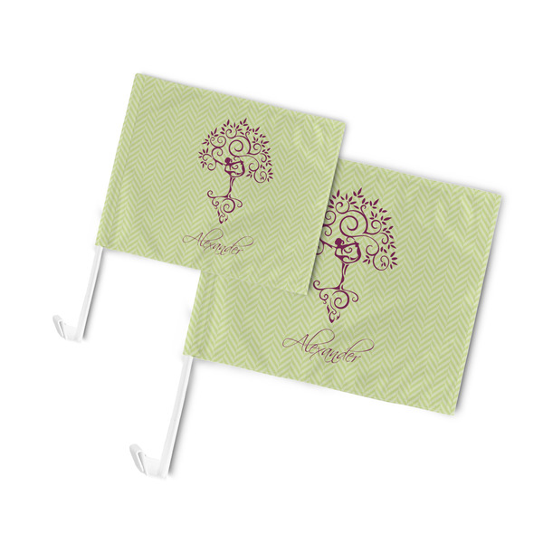 Yoga Tree Car Flags - PARENT MAIN (both sizes)