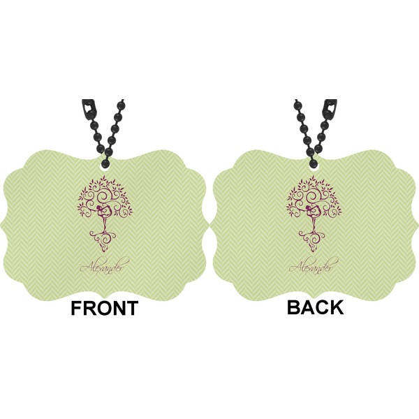 Yoga Tree Car Ornament (Approval)