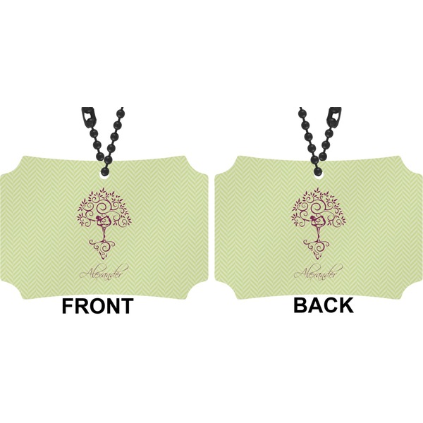 Yoga Tree Car Ornament - Berlin (Approval)