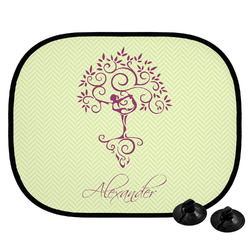 Yoga Tree Car Side Window Sun Shade (Personalized)