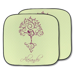 Yoga Tree Car Sun Shade - Two Piece (Personalized)