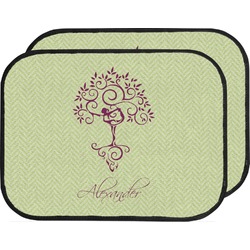 Yoga Tree Car Floor Mats (Back Seat) (Personalized)