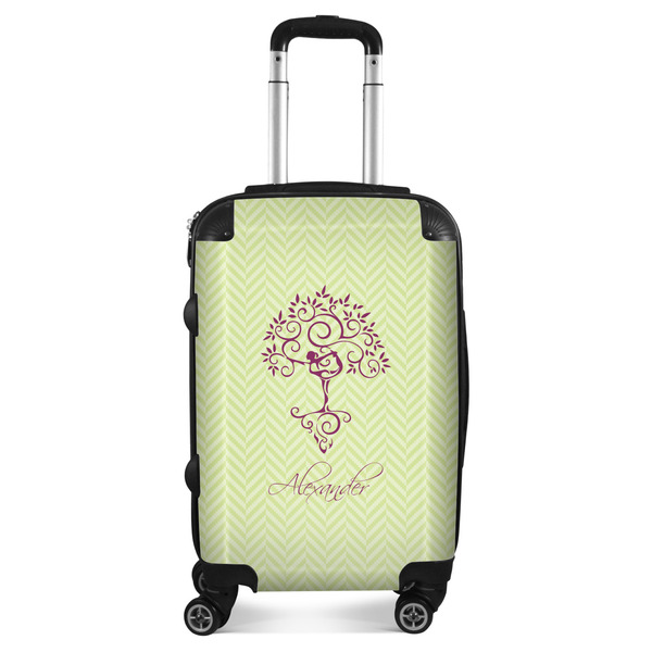 Custom Yoga Tree Suitcase - 20" Carry On (Personalized)
