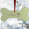 Yoga Tree Ceramic Dog Ornament w/ Name or Text