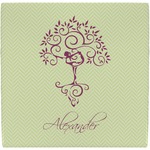 Yoga Tree Ceramic Tile Hot Pad (Personalized)