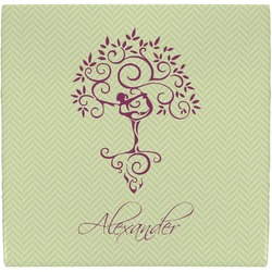 Yoga Tree Ceramic Tile Hot Pad (Personalized)