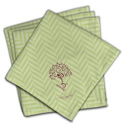 Yoga Tree Cloth Napkins (Set of 4) (Personalized)