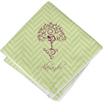 Yoga Tree Cloth Napkin w/ Name or Text