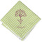 Yoga Tree Cloth Napkin w/ Name or Text