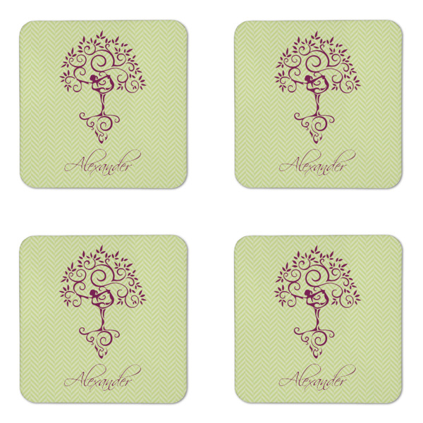 Yoga Tree Coaster Set - APPROVAL