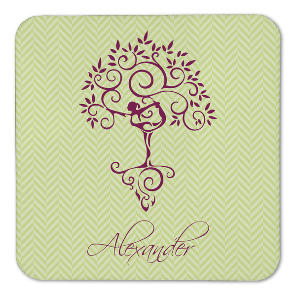 Yoga Tree Coaster Set - FRONT (one)