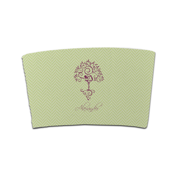 Custom Yoga Tree Coffee Cup Sleeve (Personalized)