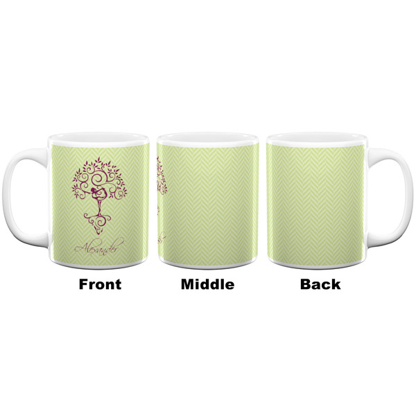 Yoga Tree Coffee Mug - 11 oz - White APPROVAL