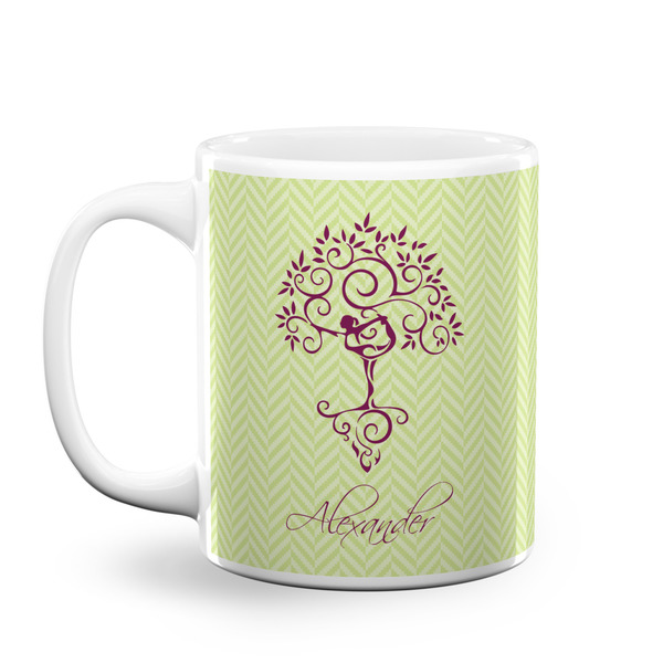 Custom Yoga Tree Coffee Mug (Personalized)