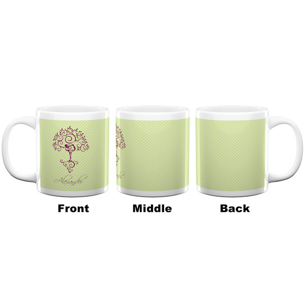 Yoga Tree Coffee Mug - 20 oz - White APPROVAL