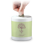 Yoga Tree Coin Bank (Personalized)