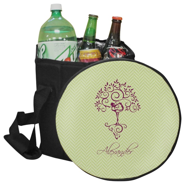 Custom Yoga Tree Collapsible Cooler & Seat (Personalized)