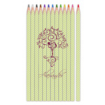 Yoga Tree Colored Pencils (Personalized)