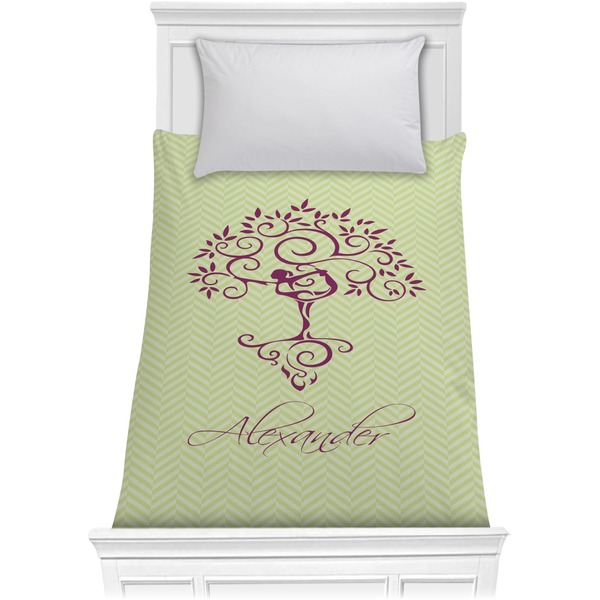 Custom Yoga Tree Comforter - Twin XL (Personalized)