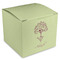 Yoga Tree Cube Favor Gift Box - Front/Main