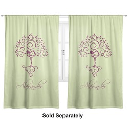 Yoga Tree Curtain Panel - Custom Size (Personalized)
