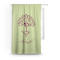 Yoga Tree Custom Curtain With Window and Rod