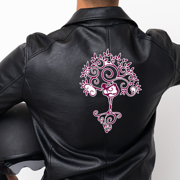 Yoga Tree Custom Shape Iron On Patches - XXXL - APPROVAL